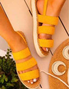 Saffron 3 strap summer sandals