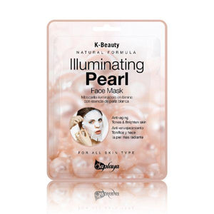 K beauty illuminating pearl face mask